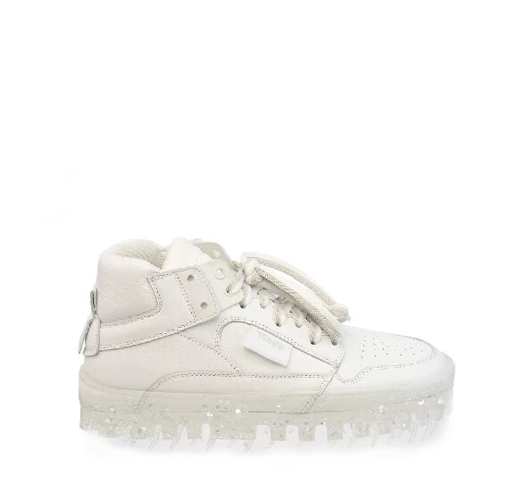 Bold sneaker donna total white